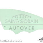 RH FRONT DOOR GLASS GRN SK SERIES